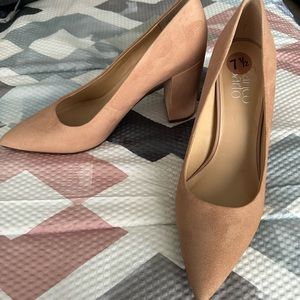 Dusty Rose Heels